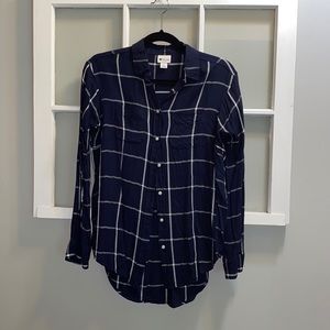 Button Down Dress Top